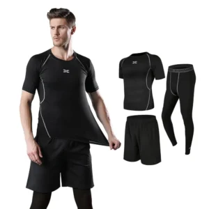 Custom Men Running Clothing Gym Sports Quick Dry Fitness Yoga Wear Sportswear Tracksuit
